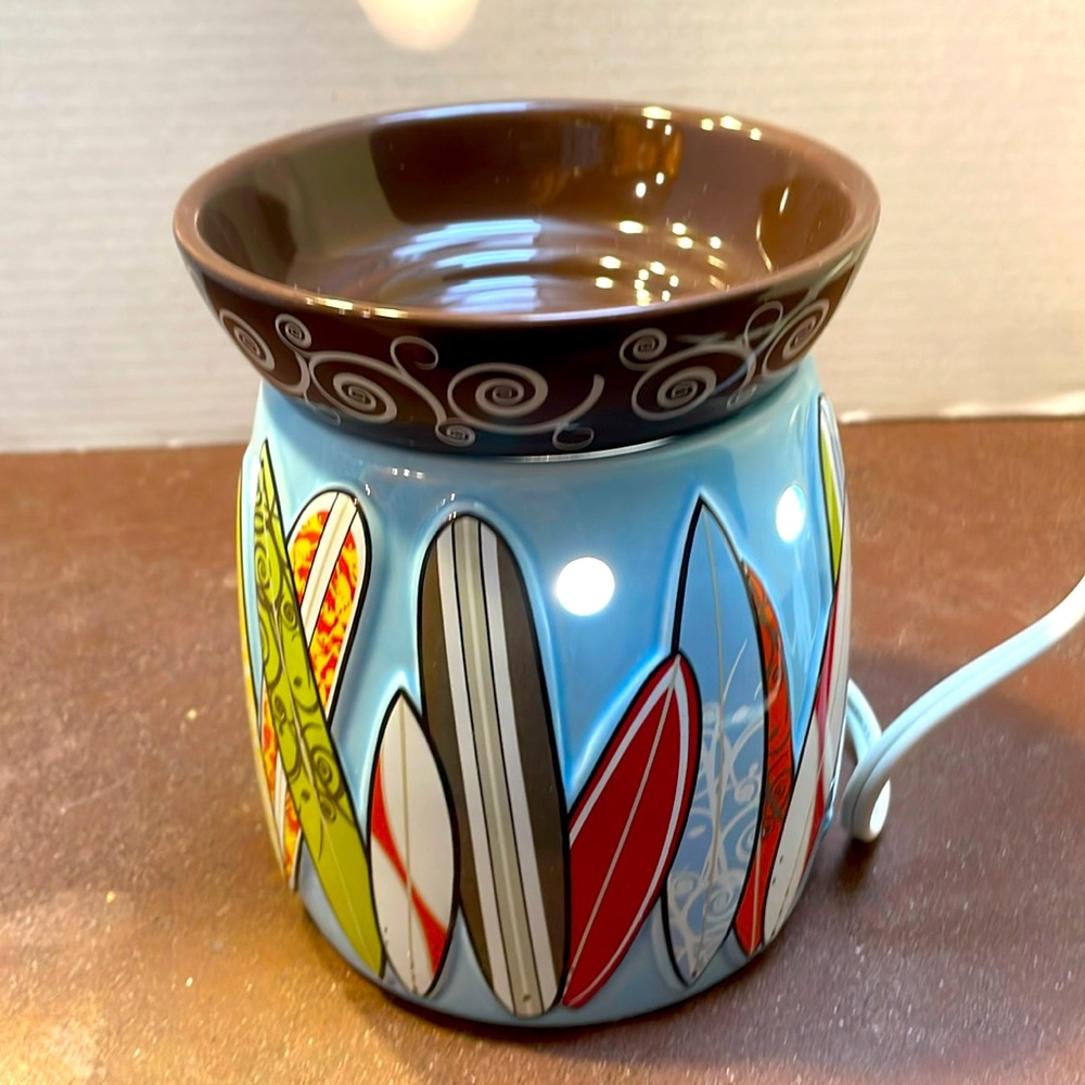 Scentsy Surf’s Up Surf Boards Full Size Wax Warmer
